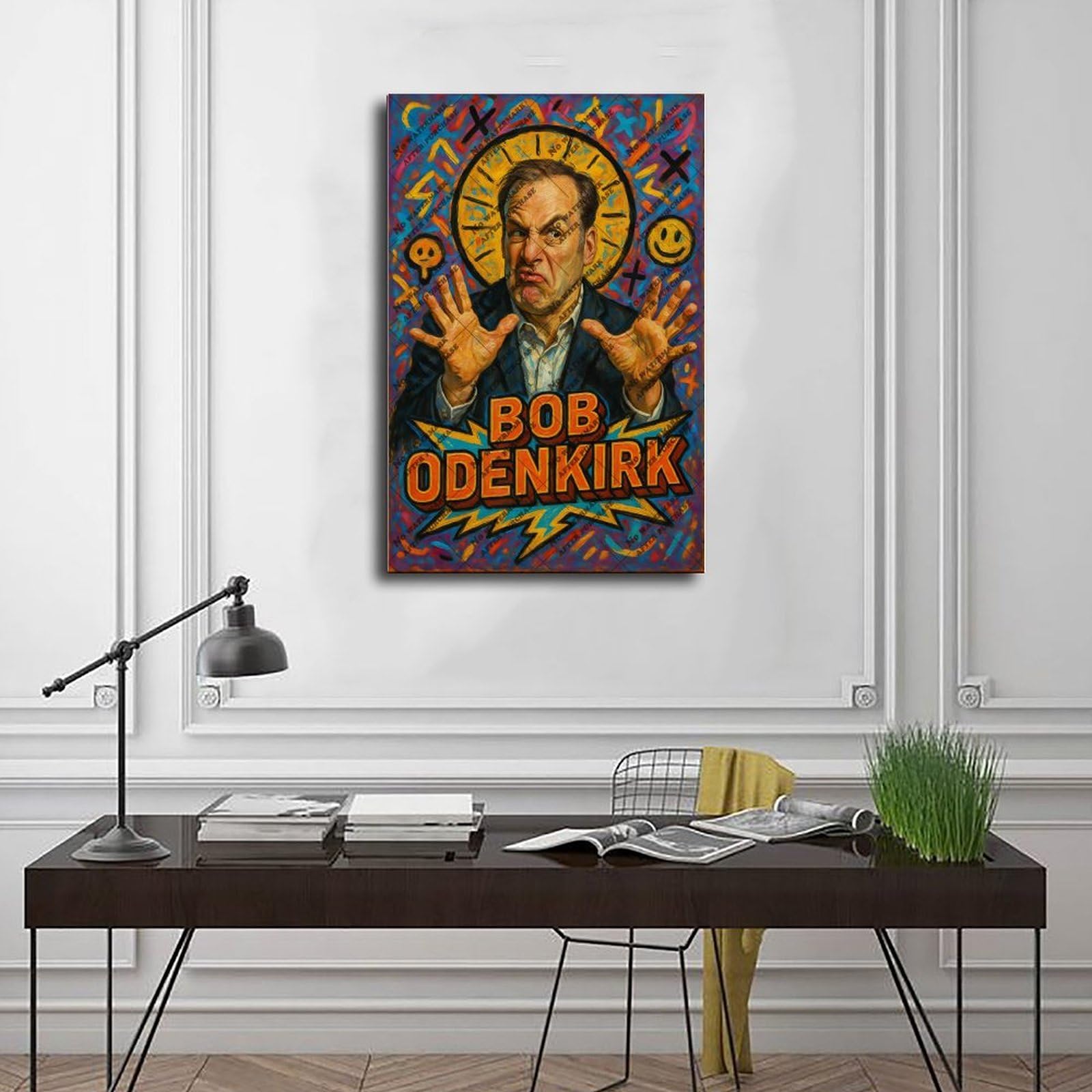 ZYGNBHL Poster della commedia dell'attore Bob_Odenkirk, decorazione per soggiorno, 30 x 45 cm