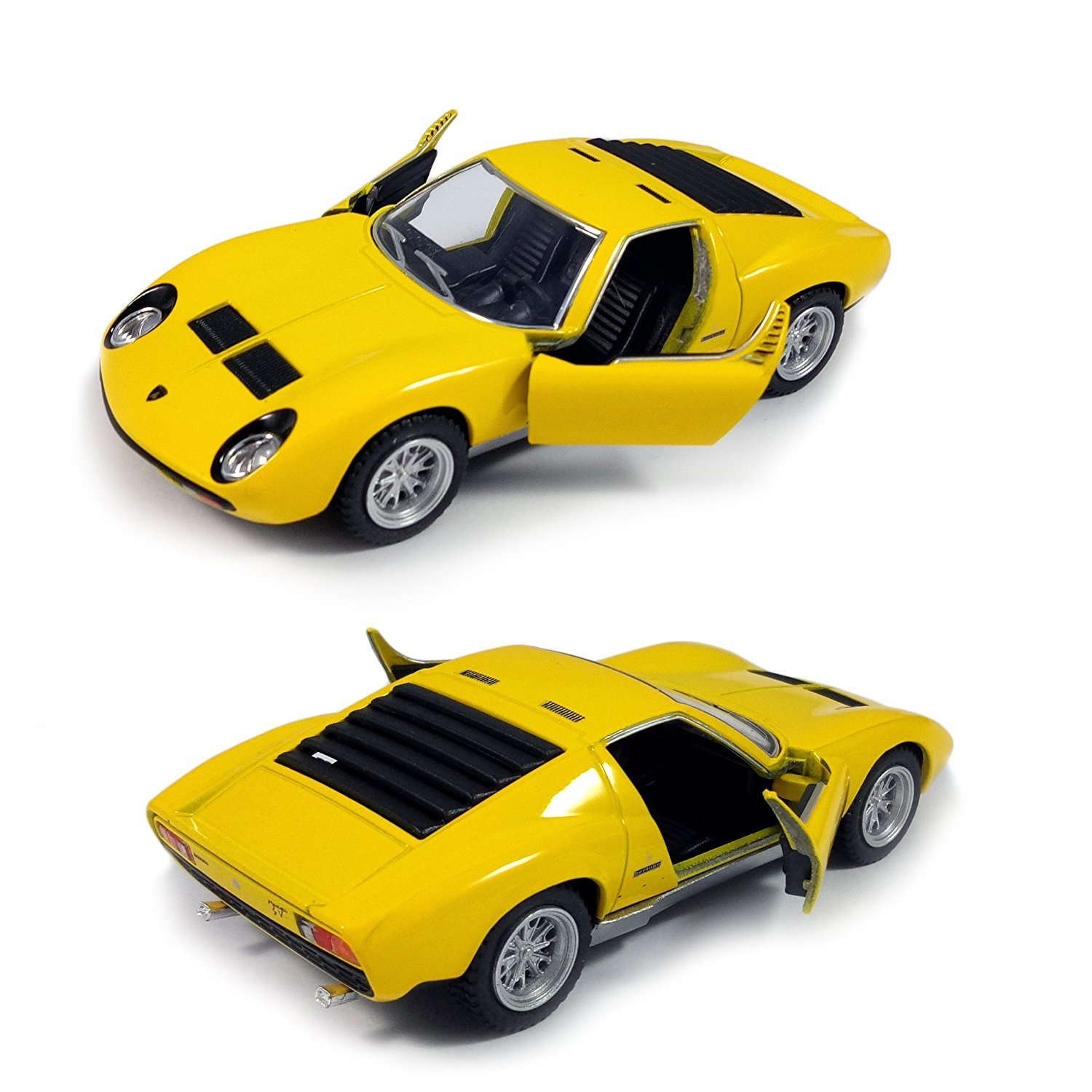 Magicwand® KiNSMART 1:34 Scale Die-Cast Metal 1971 Lambo Miura