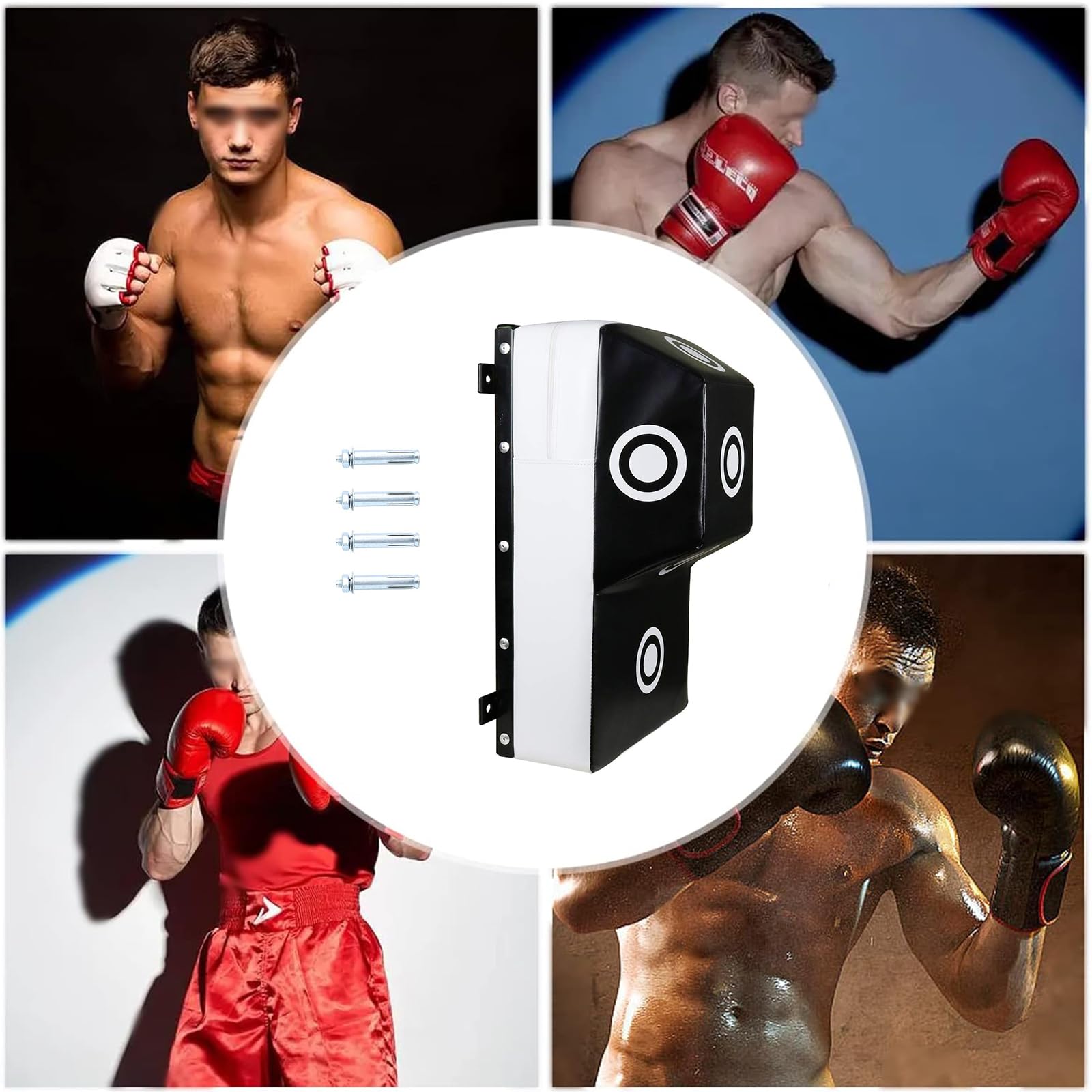 Tappetino Da Boxe Ejoyous - Bersaglio Da Muro In PU | 26x26x5cm Per Allenamento Casa - Foto 7