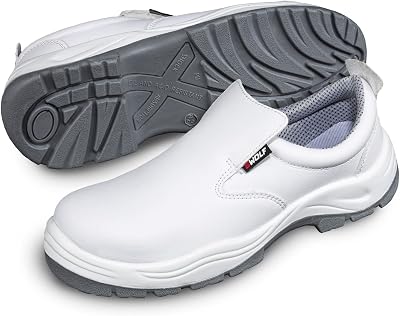 💎 72% MEGA DEAL! BWOLF ASTRAL S2 SRC – Scarpe da lavoro da uomo e da donna, impermeabili, resistenti all’olio, antiscivolo con solette traspiranti