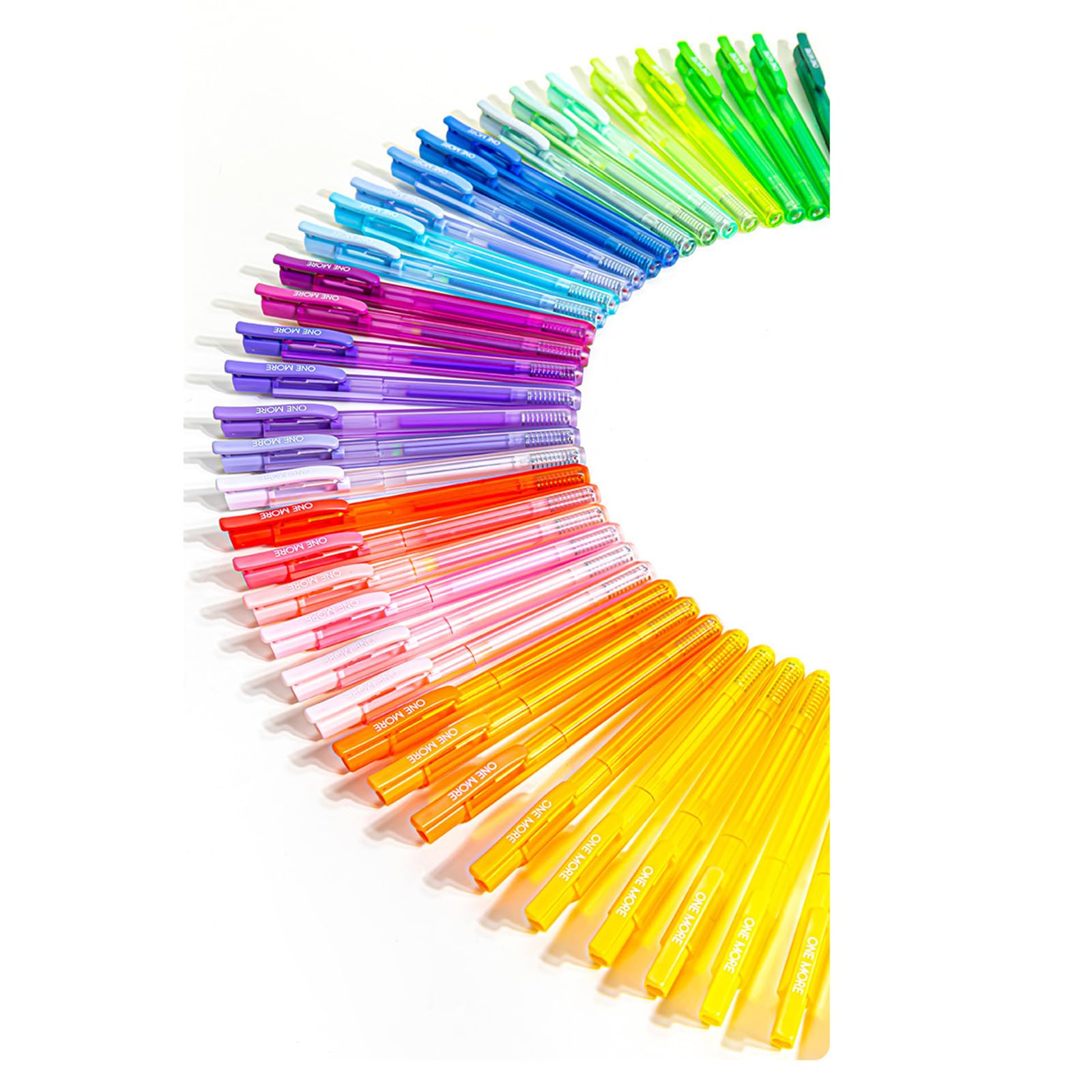 Penna gel acrilico multiuso Penna gel retrattile multicolore da 0, 8 mm per disegni artistici Scarabocchi Schizzi Prendere appunti Acrilico impilabile