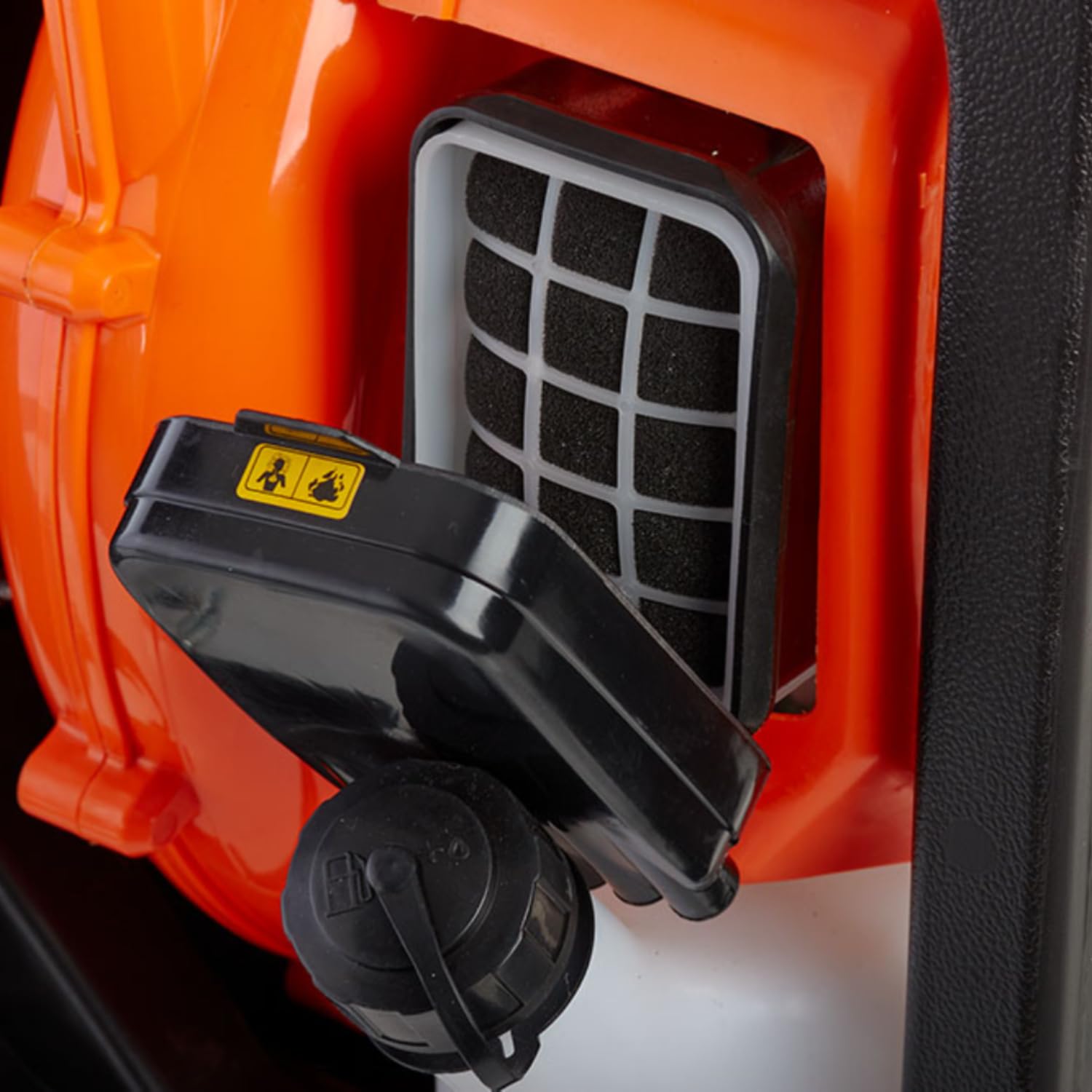 ANOVA - Soplador Gasolina | 3,9 HP - 2,9 KW | 65,5 CC | 10 KG | Volumen Aire 19,7 M³/MIN | Velocidad Aire 85 M/S | para Limpieza de Hojas, Recortes y Restos en Jardines y Aceras | Arranque Manual