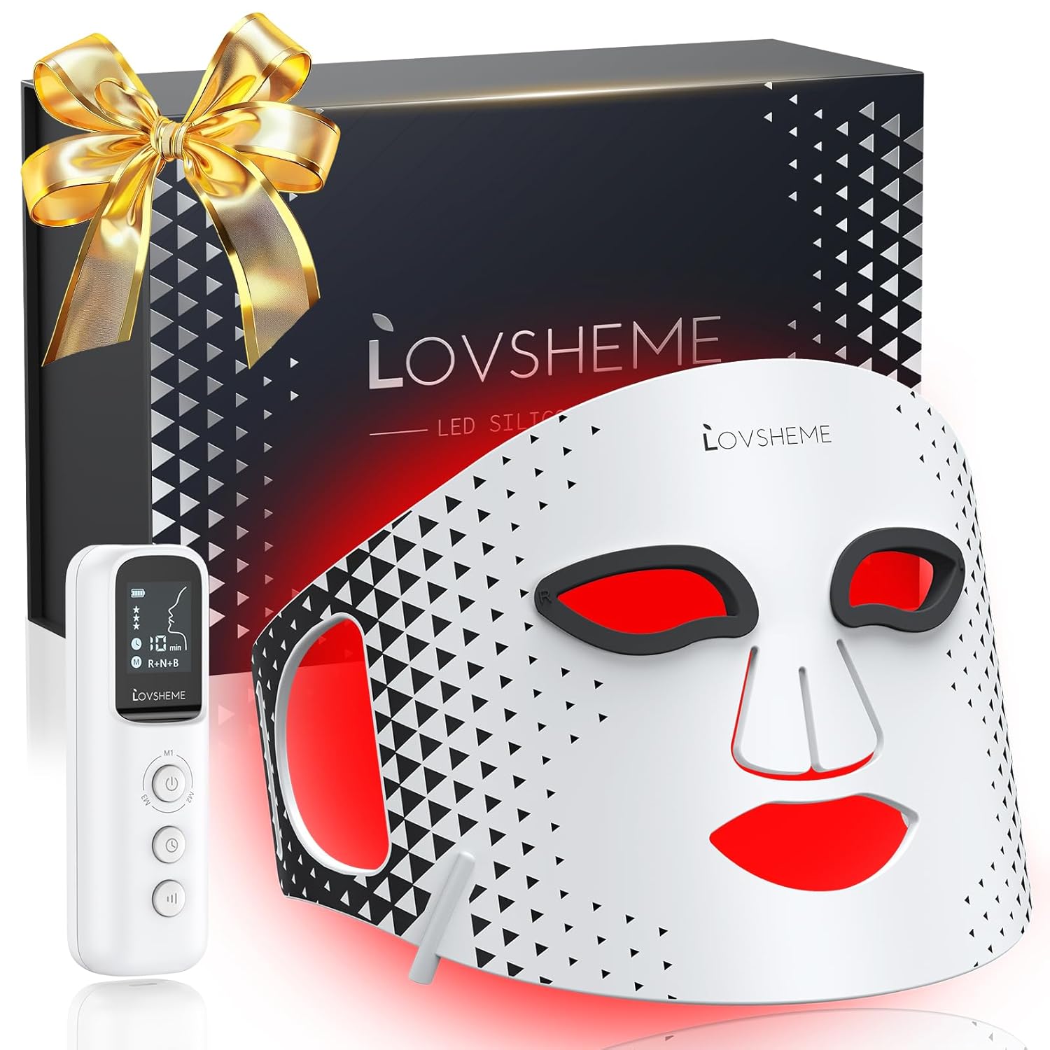Red Light Therapy for Face Advanced LED Face Mask Light Therapy red light therapy Mask - Red Blue