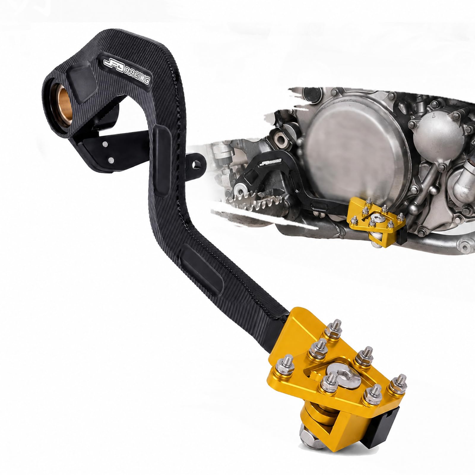 Amazon.com: JFG RACING Dirt Bike Rear Brake Foot Pedal,CNC