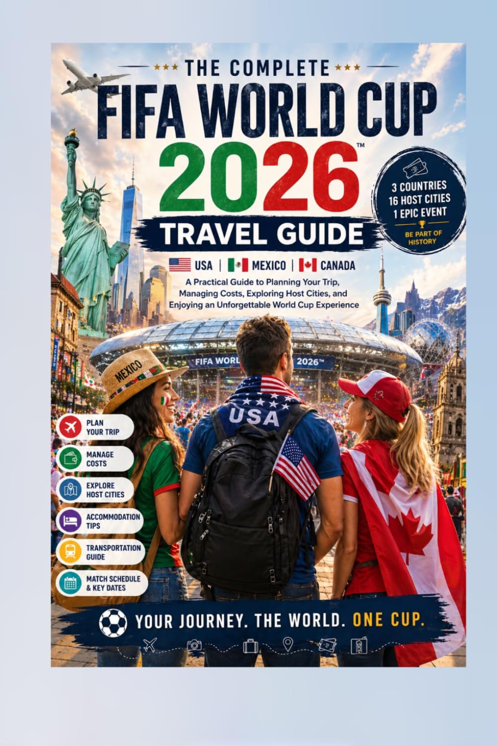 The Complete FIFA World Cup 2026 Travel Guide: A Practical Guide to Planning Your Trip, Managing Costs, Exploring Host Cities, and Enjoying an Unforgettable World Cup Experience