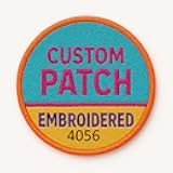Cilora Custom Embroidery Patch Logo Design Badge for Jacket, Hat, Back Pack, Denim, Uniform, Tshirt, Hoodies-4056