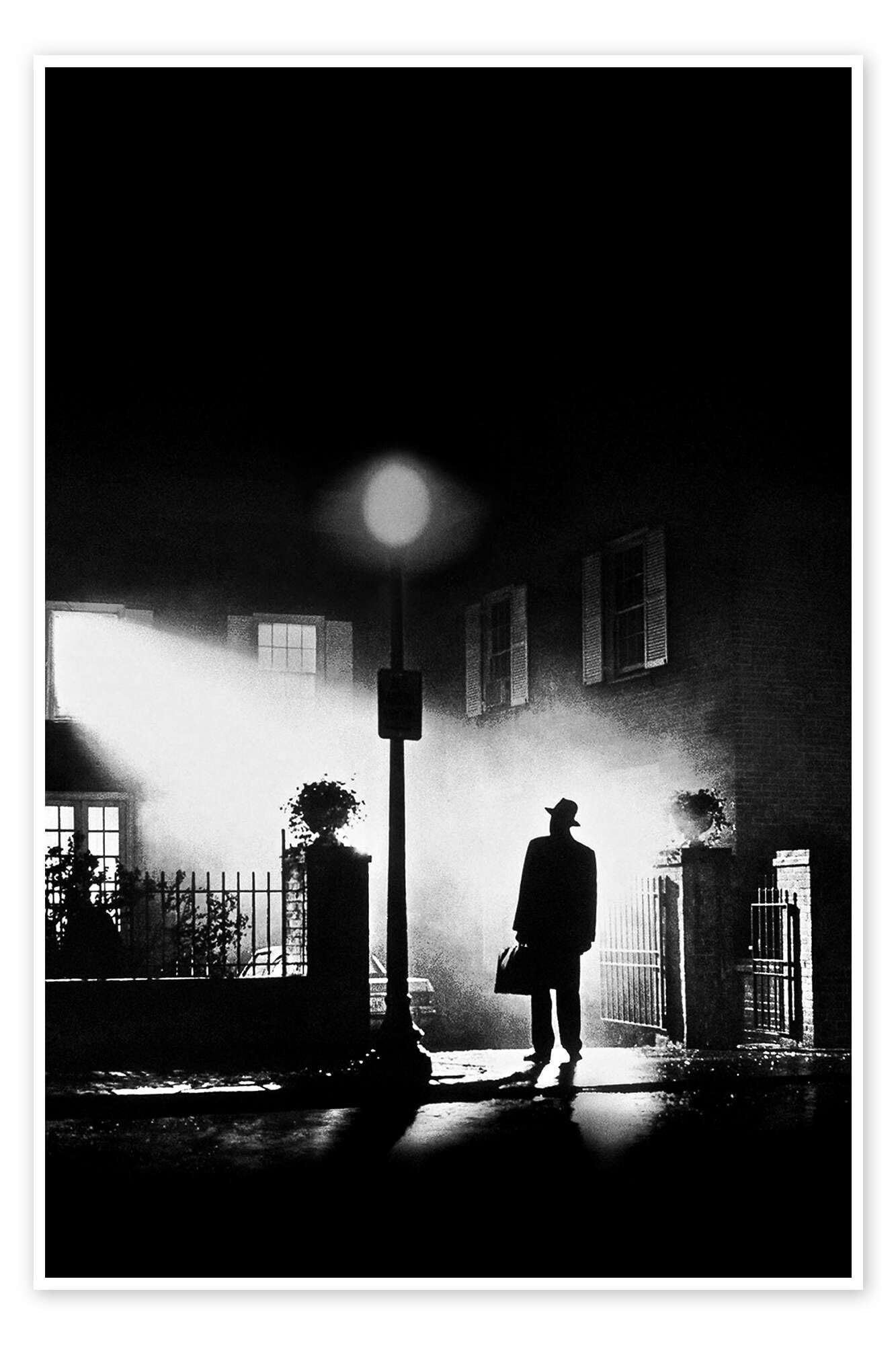 Posterlounge Der Exorzist Poster | 80 x 120 cm Schwarz Wandbilder Wanddeko