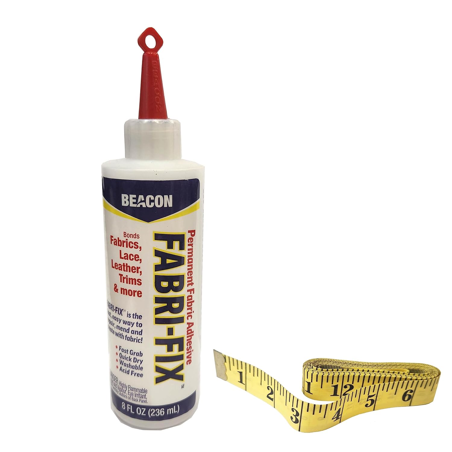 Beacon FabriFix Permanent Fabric Adhesive The Glue Gun in
