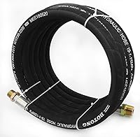 Vista 2 de Manguera de transferencia de combustible 3/4 pulgadas 20 pies, manguera de combustible de granja con accesorios para transferir diésel, queroseno