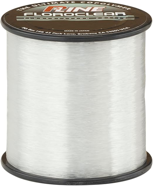PLine Floroclear Clear Fishing Line 400600 YD Spool