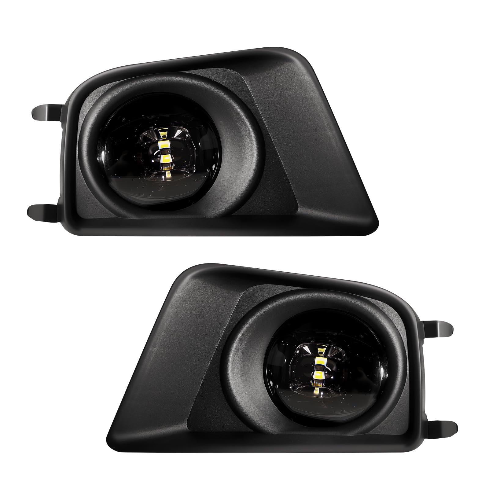 Fog Lights Compatible with 1999-2002 Chevy Silverado 1500 2500/2001 2002 Silverado 1500HD 2500HD 3500/2000-2006 Tahoe Suburban 1500 2500(Clear Lens) — view 66