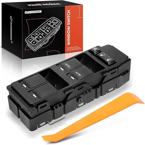 A-Premium Master - Interruptor de ventana eléctrico compatible con vehículos Chrysler, Dodge y Jeep, 200, 300, Aspen, Sebring, Avenger, Durango,