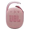 JBL Clip 4 - Portable Mini Bluetooth Speaker, IP67 Waterproof and Dustproof, 10 Hours of Playtime - Pink JBL Clip 4 - Portable Mini Bluetooth Speaker, IP67 Waterproof and Dustproof, 10 Hours of Playtime - Pink