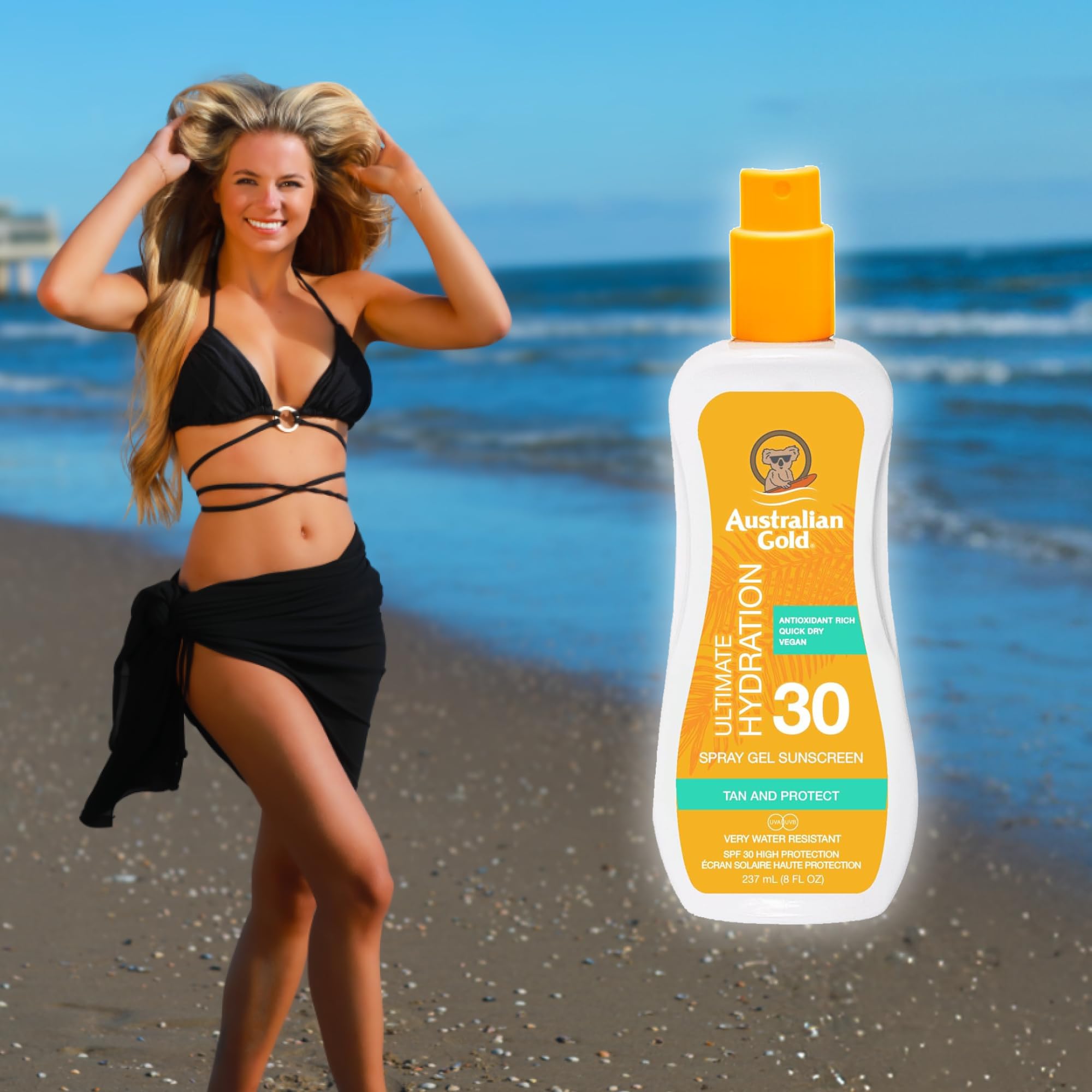 SPF 30 Spray Gel