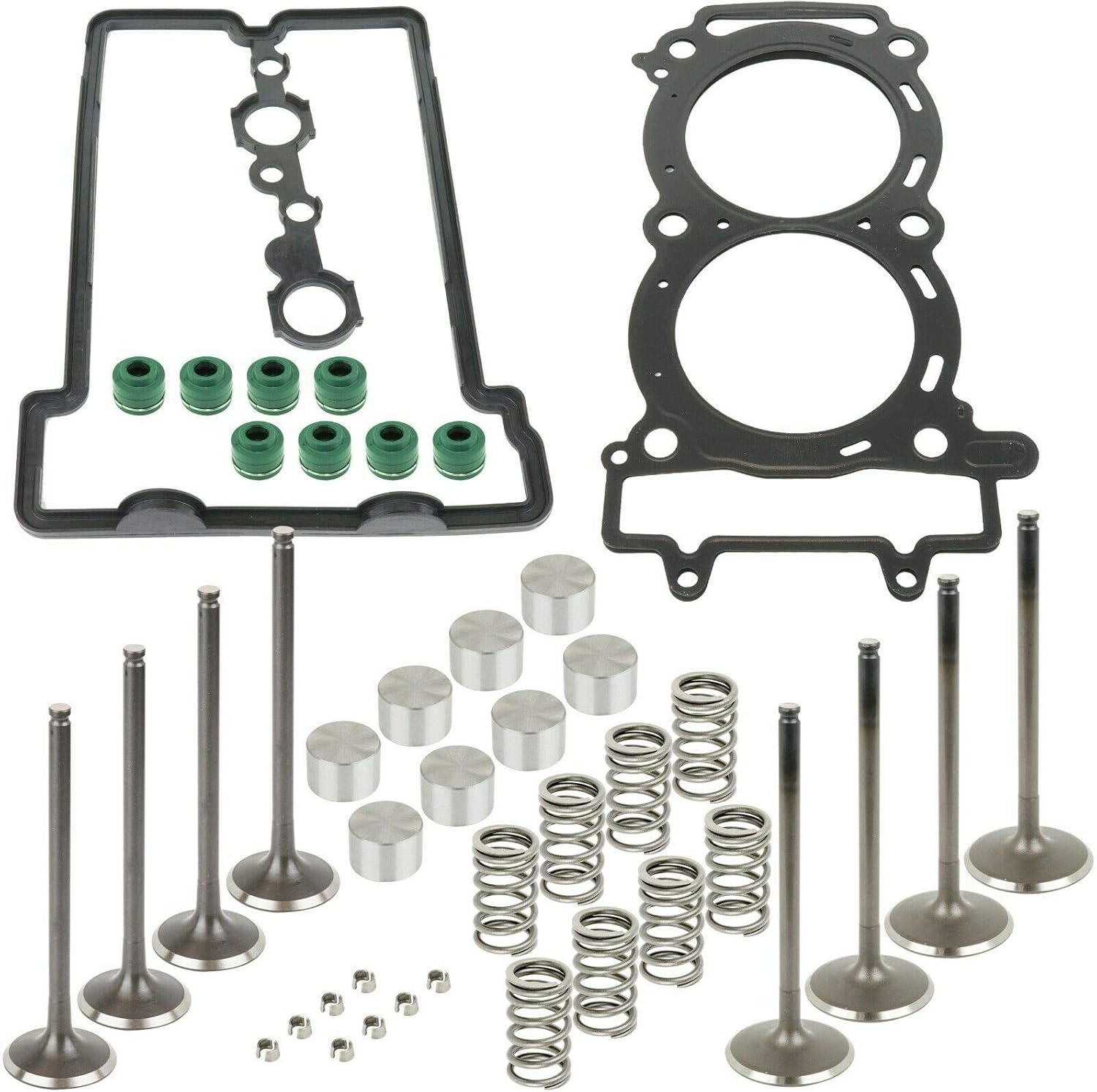 Caltric Cylinder Head Intake Exhaust Valve Gasket Kit