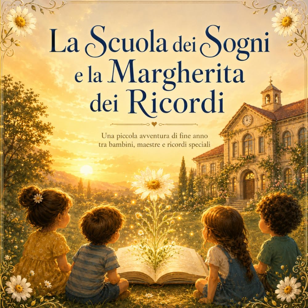 La Scuola dei Sogni e la Margherita dei Ricordi: Una piccola avventura di fine anno tra bambini, maestre e ricordi speciali