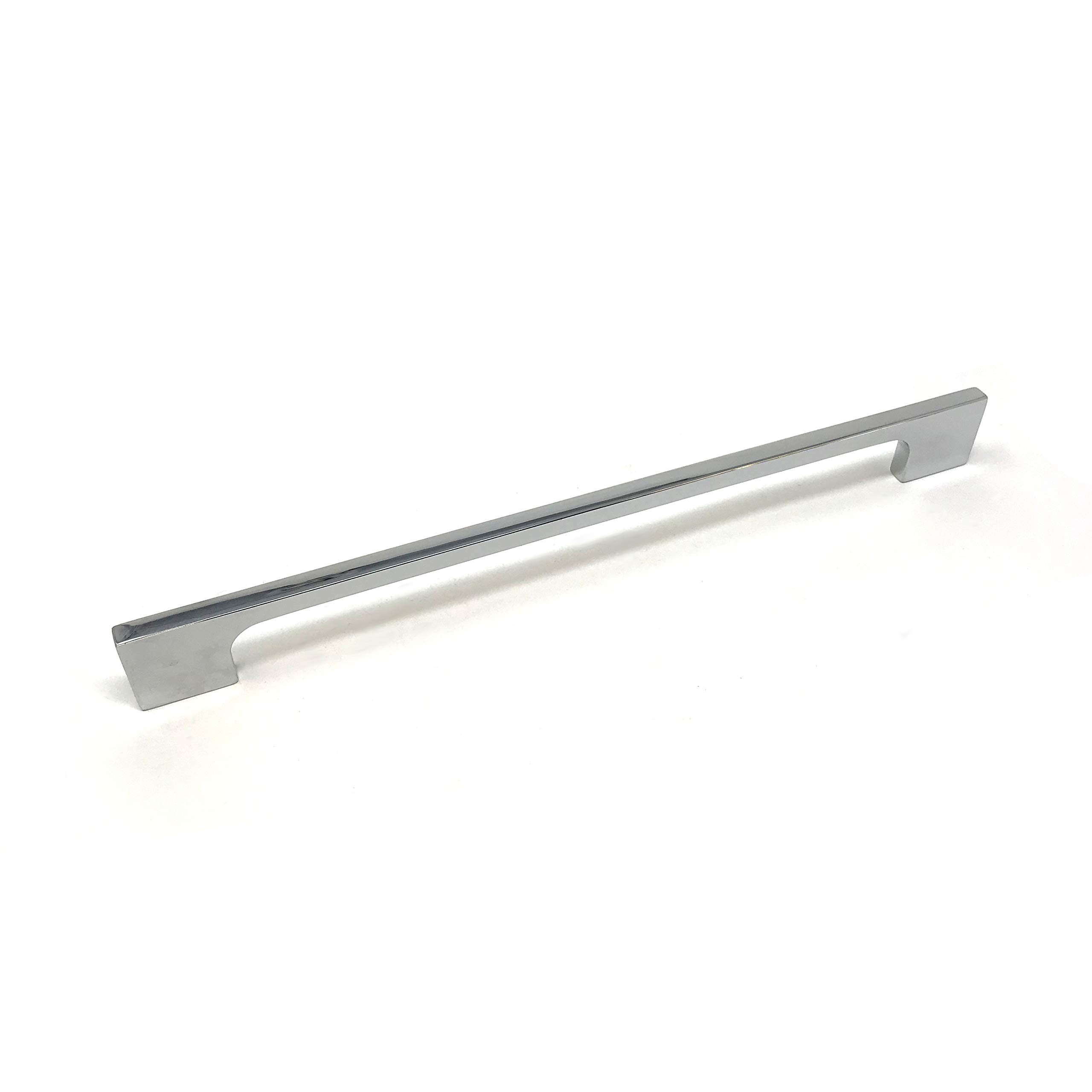 Handle & Home Polished Chrome 224Mm Slim Pull Handle For Kitchen Cabinets | Bedroom | Bathroom | Furniture | Cupboards