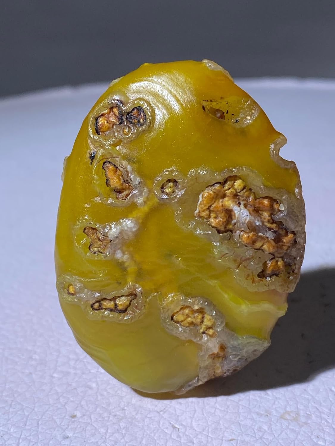 Rare Natural Gobi Agate Eye Agate Cute Viewing Collection Specimen