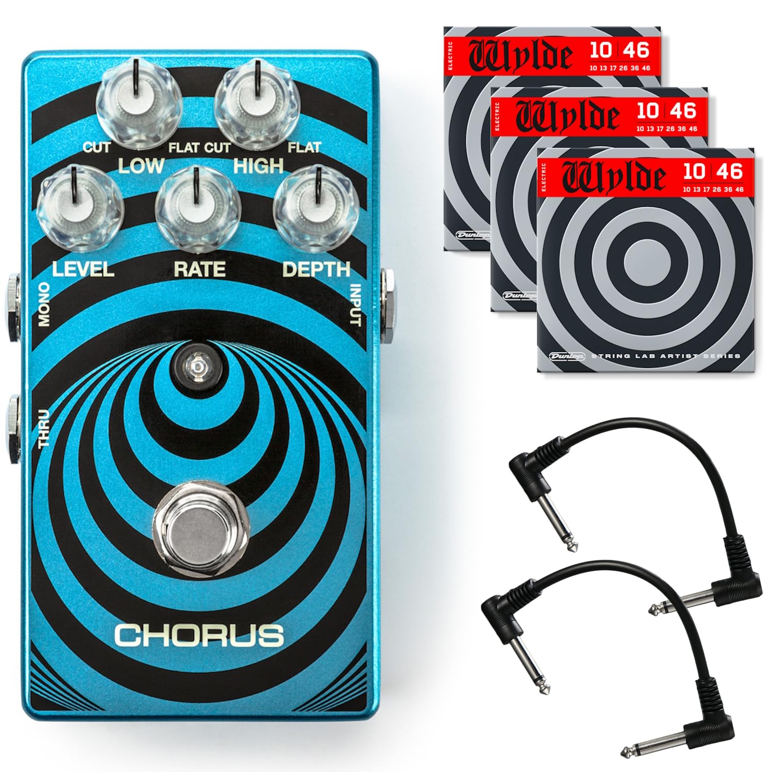 Amazon.com: MXR WA38 Wylde Audio Chorus Pedal - Bundle with 2