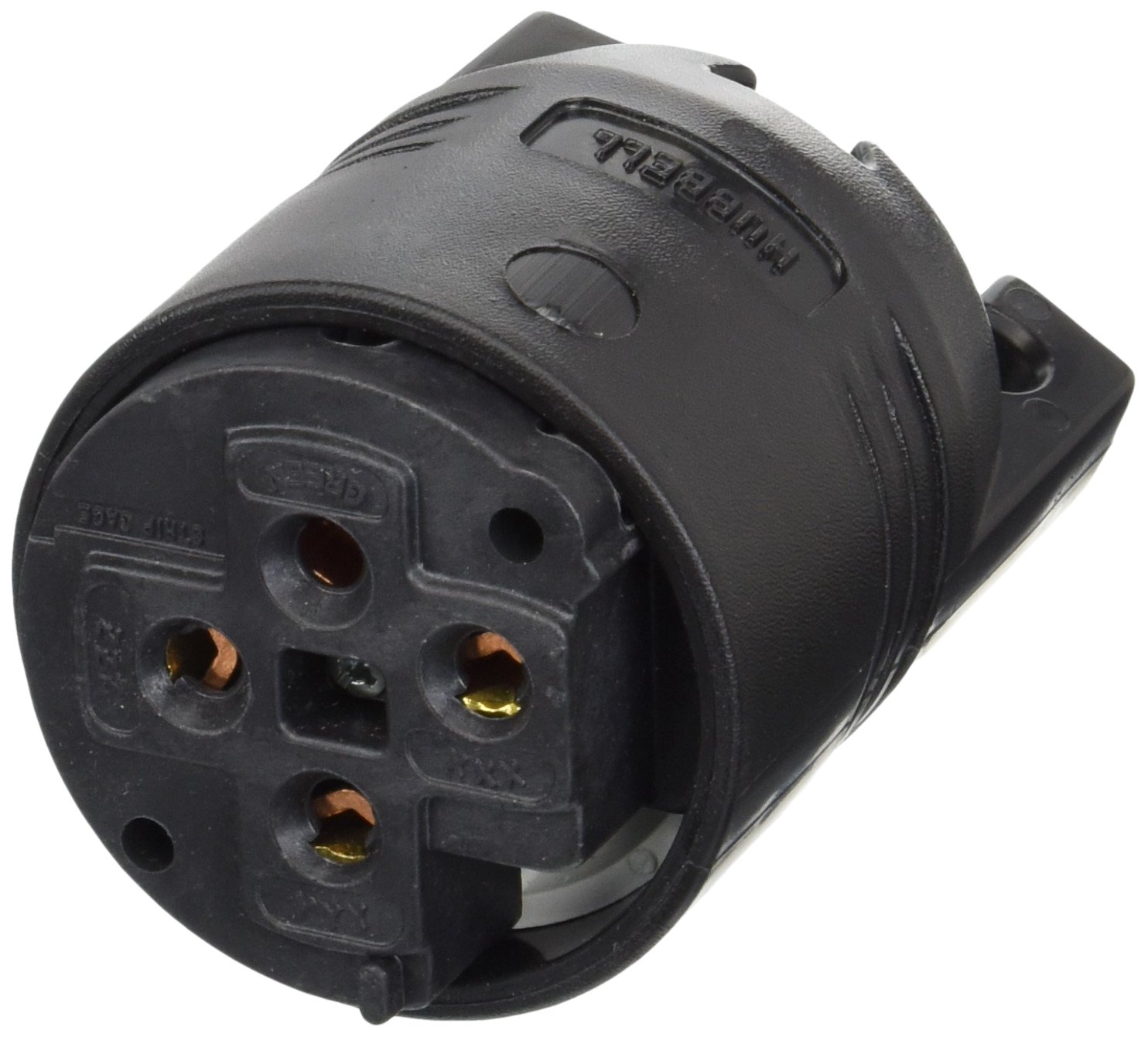 Hubbell HBL8461C Plug, 3 Pole and 4 Wire, 60 amp, 3 Phase-250V, 15