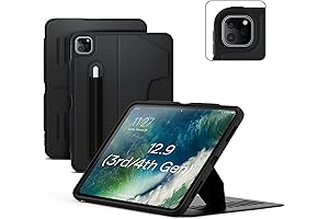 ZUGU CASE - Stealth Black 2018/2020 iPad Pro 12.9 Alpha Case
