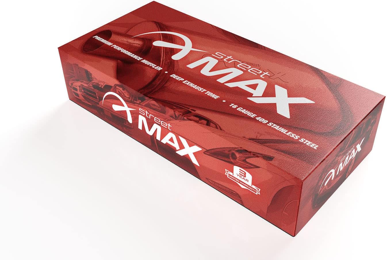 SM11234 4"x9" Oval Body Muffler - 2" Offset In / 2" Offset Out