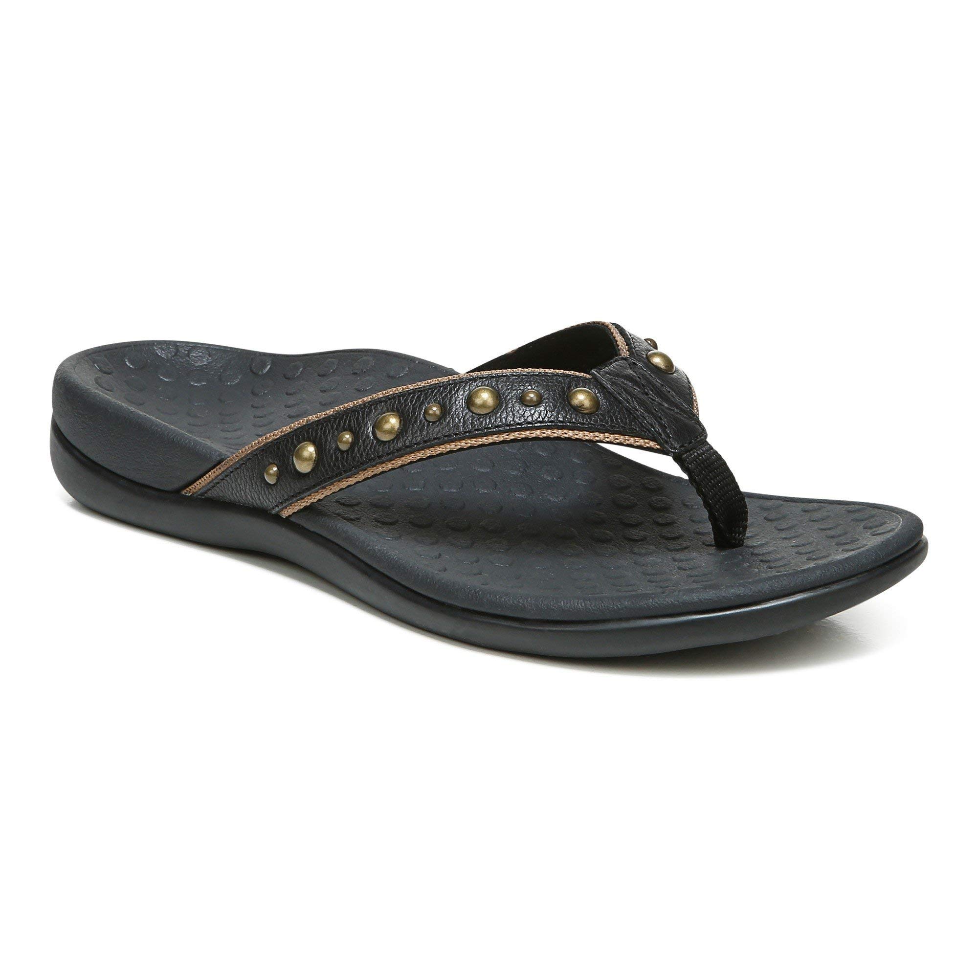 Buy Islander Vanessa Women's Toe Post Sandal That Includes ThreeZone Comfort for Heel Pain and