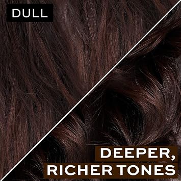 John Frieda Midnight Brunette Colour Deepening Conditioner 250 ml, Colour-Depositing Conditioner for Brown Hair