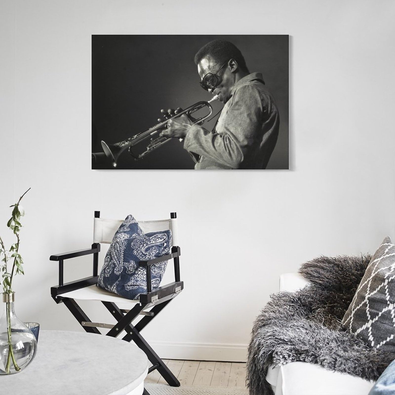 Amazon.co.jp: MILES DAVIS マイルスデイヴィス - Portrait アート 