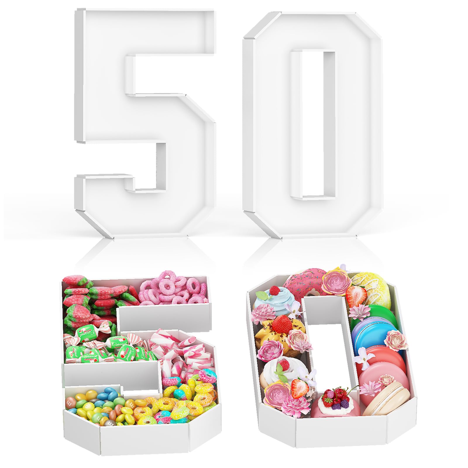 HILAVO Cardboard Number for Charcuterie, 13.7