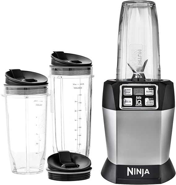 Ninja BL481C NutriNinja AutoiQ Technology Blender, 1000W (Canadian