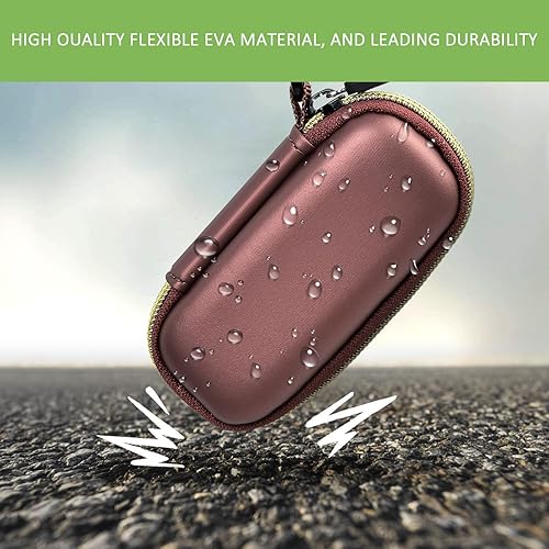 Miniatura 71 de Funda para monitor cardíaco compatible con AliveCor Kardia Mobile ECG/para KardiaMobile 6L para dispositivos Apple y Android, solo funda (blanco)