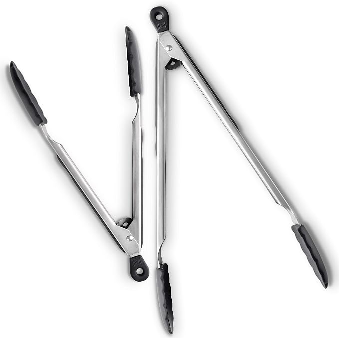 DI ORO Silicone Tong Set