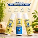 TWOO KIDZ Professional Mini Marvels Kit | Gentle Hair & Skincare Set for Kids | Includes De-Knotty Shampoo, Conditioner & SPF Glowtion Potion | Sulphate-Free, Paraben-Free, pH Balanced | Travel-Friendly gallery image