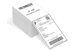 4x6 Thermal Labels Compatible with Rollo and Other Printers - 500 Shipping Labels