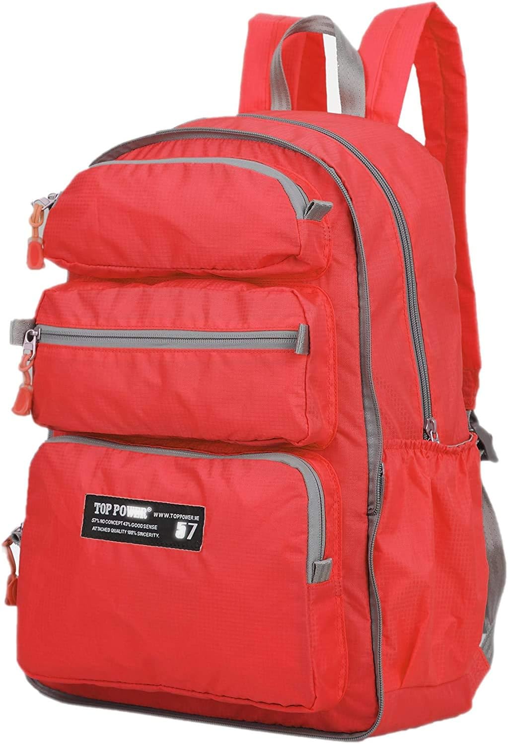 Nеw Arrіvаlѕ Top Power 8061 22+20L Convertible Carry-on Travel Backpack with Laptop Compartment-Black/red
