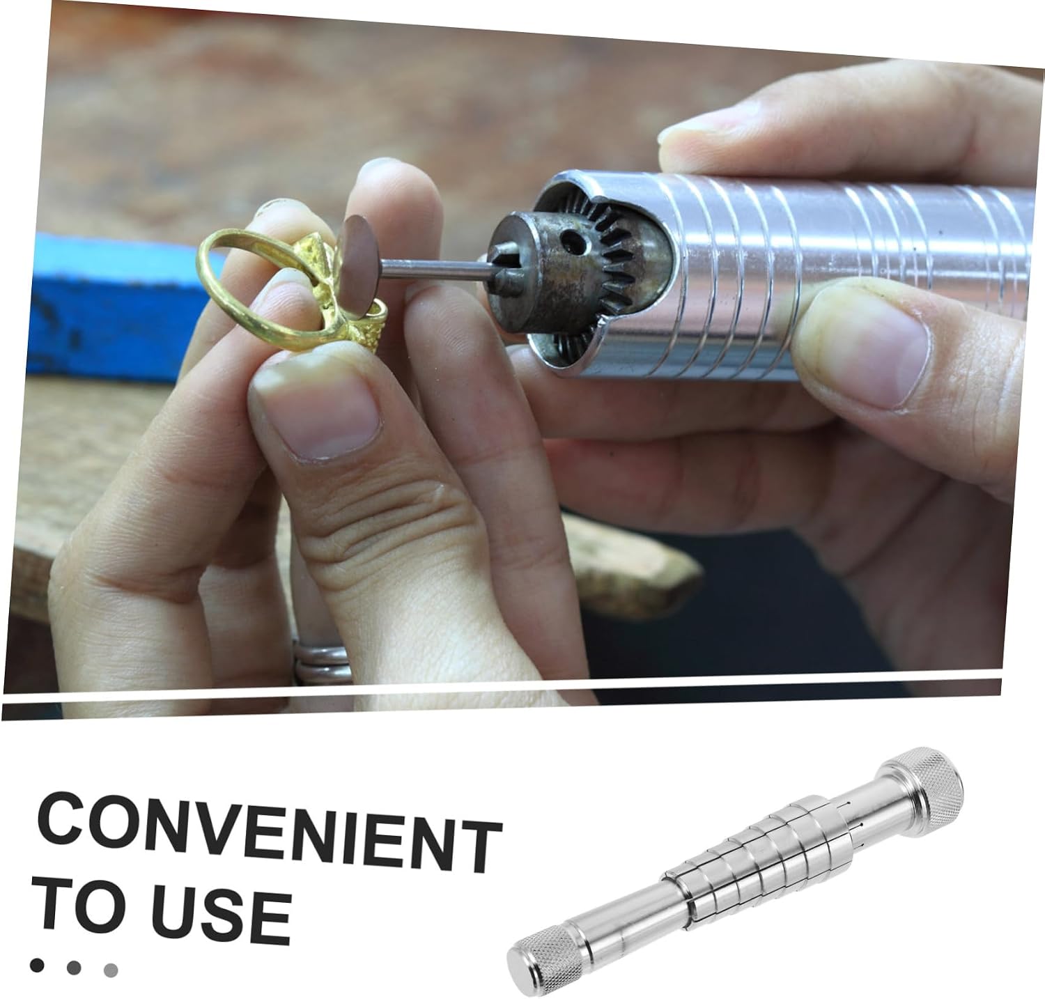 Veemoon 1 Set Ring Stretcher And Resizer 17-24mm Ring Sizing Tool Jewelry Repair And Adjustment Tool Accessory For Various Metals