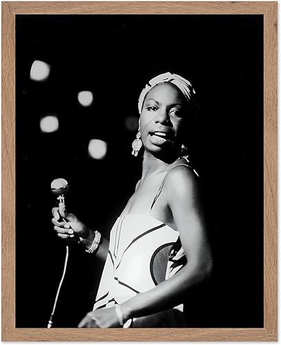 Miniatura 10 de Poster Master Estampado de festival pop – Póster de guitarrista – Arte de fotografía en blanco y negro – Diseño de pared de músico de rock and roll