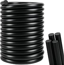 Profilo di riempimento per fughe EPDM, filo rotondo flessibile, filo di tenuta per fughe, filo, 6 mm x 5 m, nero, per fughe, telai di finestre e porte