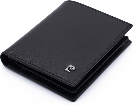 Pierre Cardin Deri Erkek Cüzdanı PC1335 (Siyah-Analin)