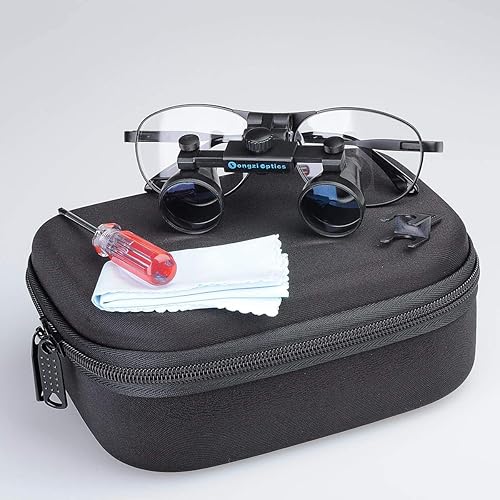Miniatura 10 de Songzi Optics 2.5X 3X 3.5X Opcional Marco de Titanio Binocular Lupas Quirúrgicas Dentales con Faro Led de Alto Brillo (Distancia de Trabajo
