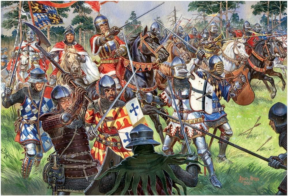 Mini Art Plastics German Knights. XV century