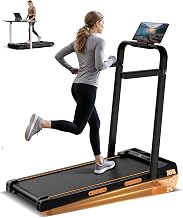 16% Treadmills for Home, Foldable Incline Treadmill with Handle