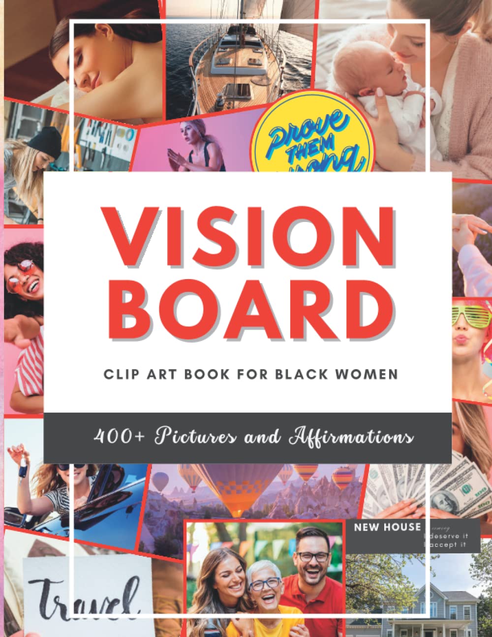 Buy Vision Board Clip Art Book for Women a powerful tool to create