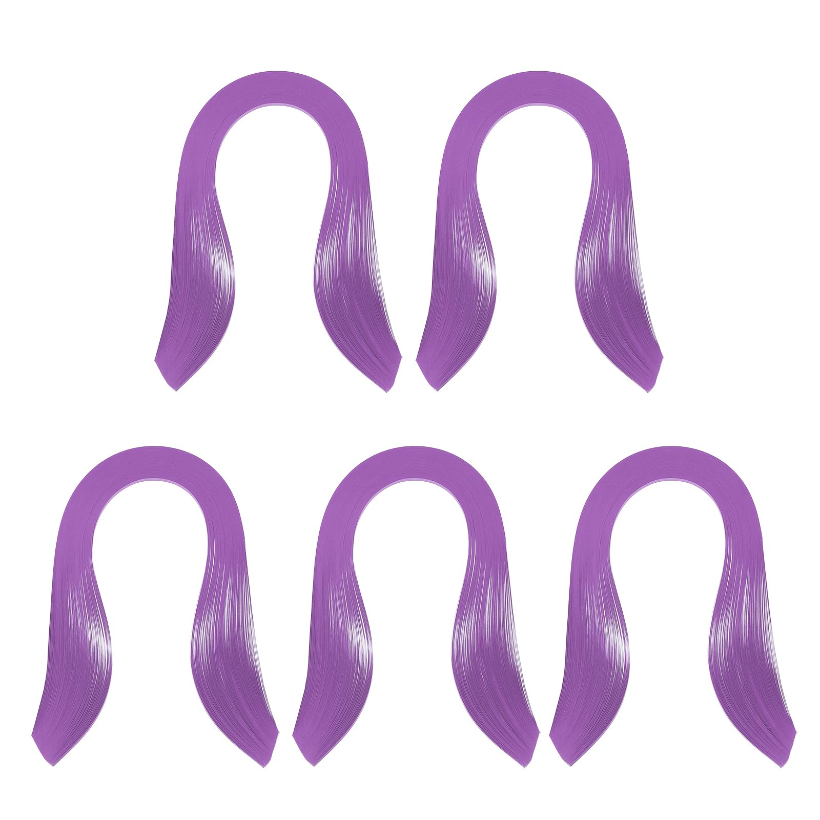 PATIKIL Quilling Strips Paper 600pcs 5mm 39cm Origami Paper Quilling Kits for Art DIY Hand Craft Christmas Violet Purple