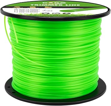 KAKO 065 Trimmer Line, 065 Weed Trimmer Line, Weed Wacker String .065, Round String Trimmer Line 065 Inch-2000Ft-3Lb Trimmer String 065 Fits Most String Trimmers