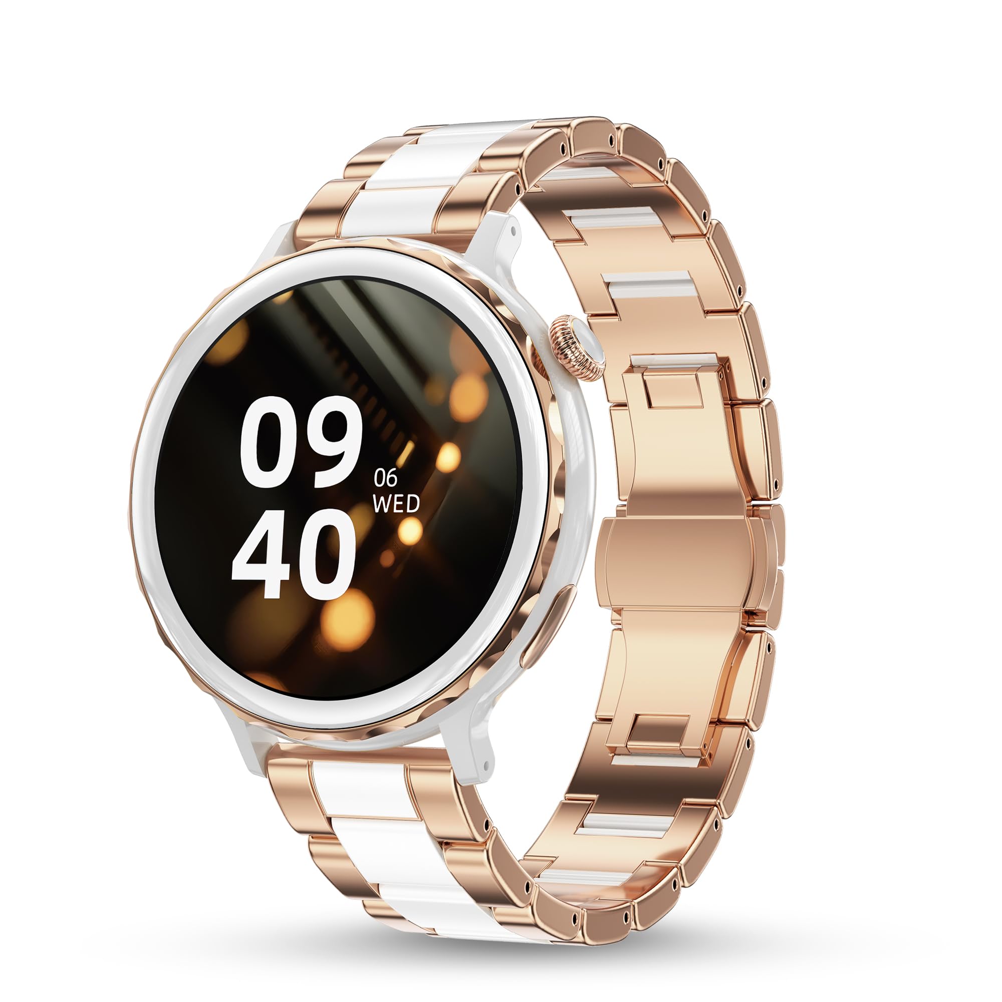 Pebble Diva 1.32" BT Calling, Female Health, Health Suite, Alarm and Notification (Sunshine) (B0D92KHHBN) Amazon Price History, Amazon Price Tracker