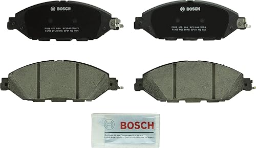 Bosch BC932 QuietCast Premium - Juego de pastillas de freno de disco de cerámica para Ford: Crown Victoria de años 2003-2011