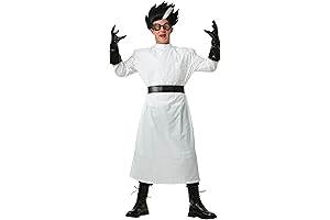 Adult PJ Masks Deluxe Mad Scientist Costume with Robe and Accessories