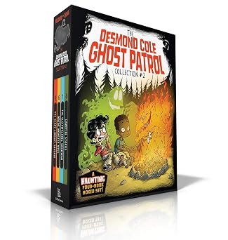 The Desmond Cole Ghost Patrol Collection #2 Boxed Set The Scary Library Shusher; Major Monster Mess; The Sleepwalking Snowman; Campfire Stories